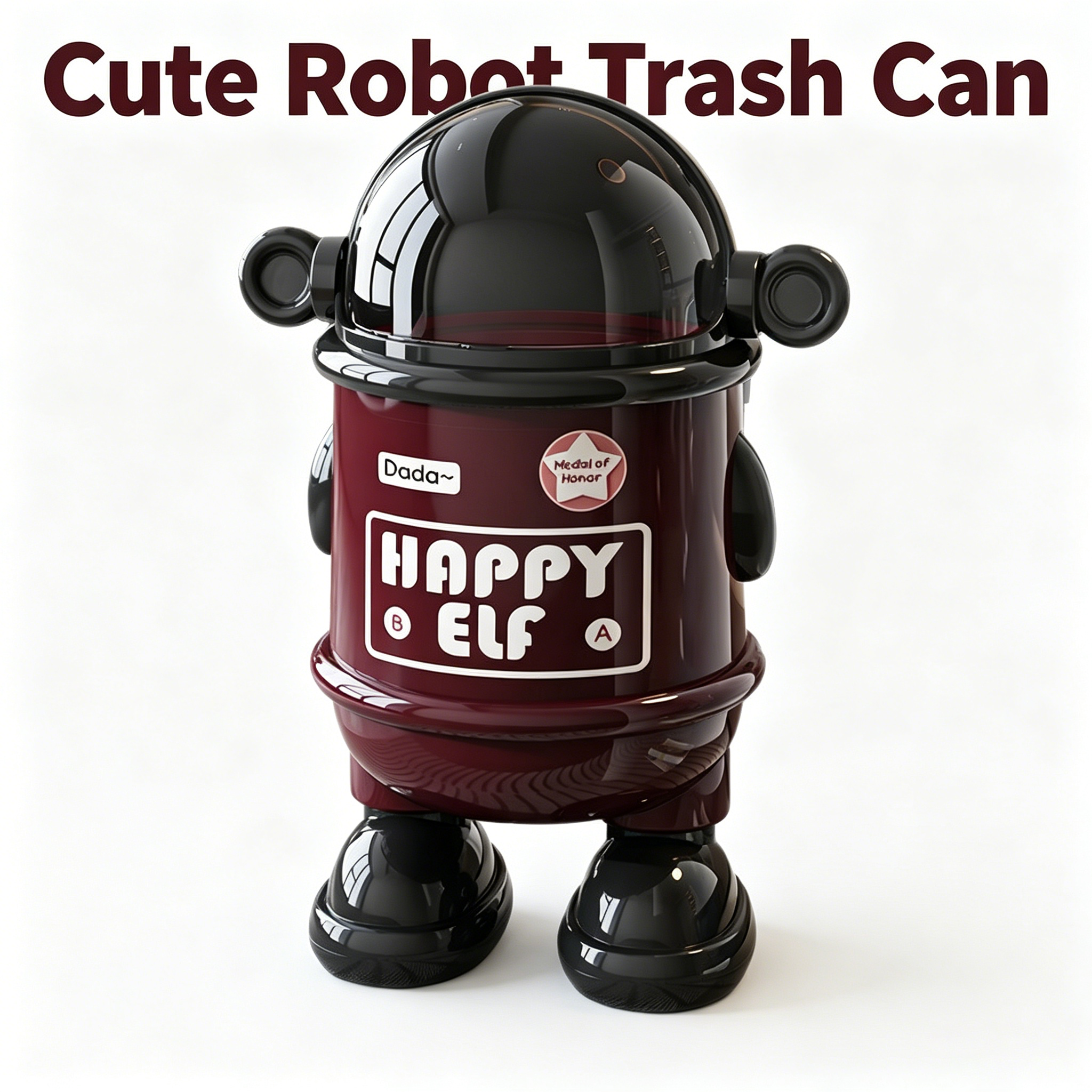 Sustainable Living Eco Friendly - Cute Astronaut Robot With Lid, Large-capacity