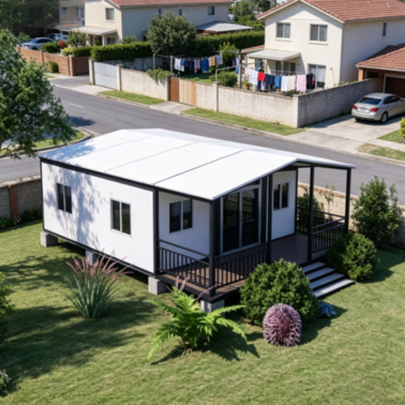 Sustainable Living Home - Smart Energy Efficient Container Home Eco