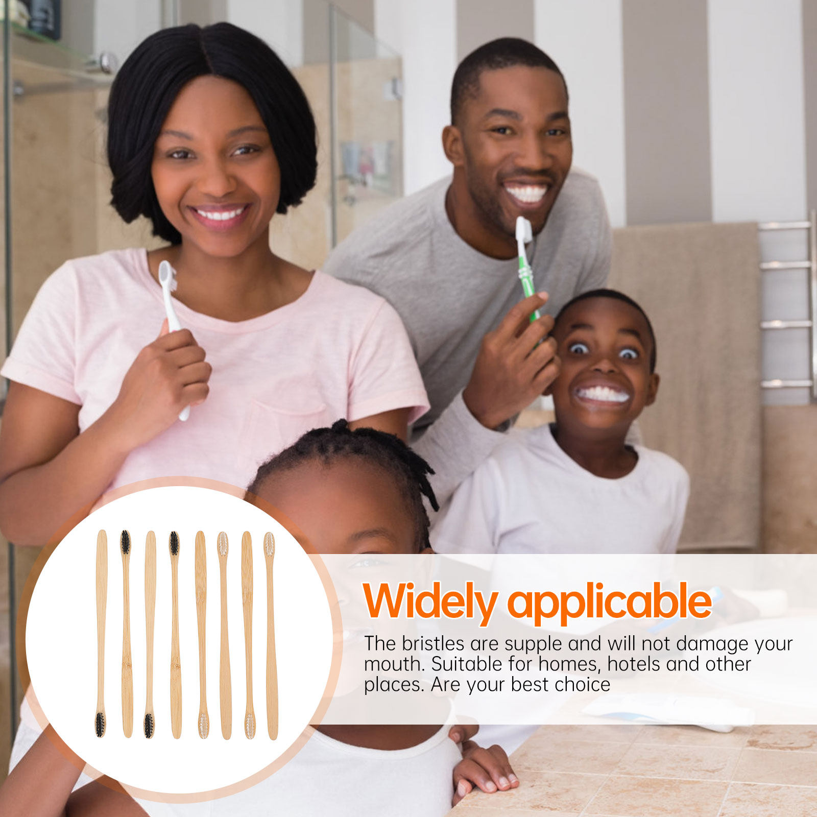 20Pcs Bamboo Toothbrushes Orga - Sustainable Living Home avaliação e preço