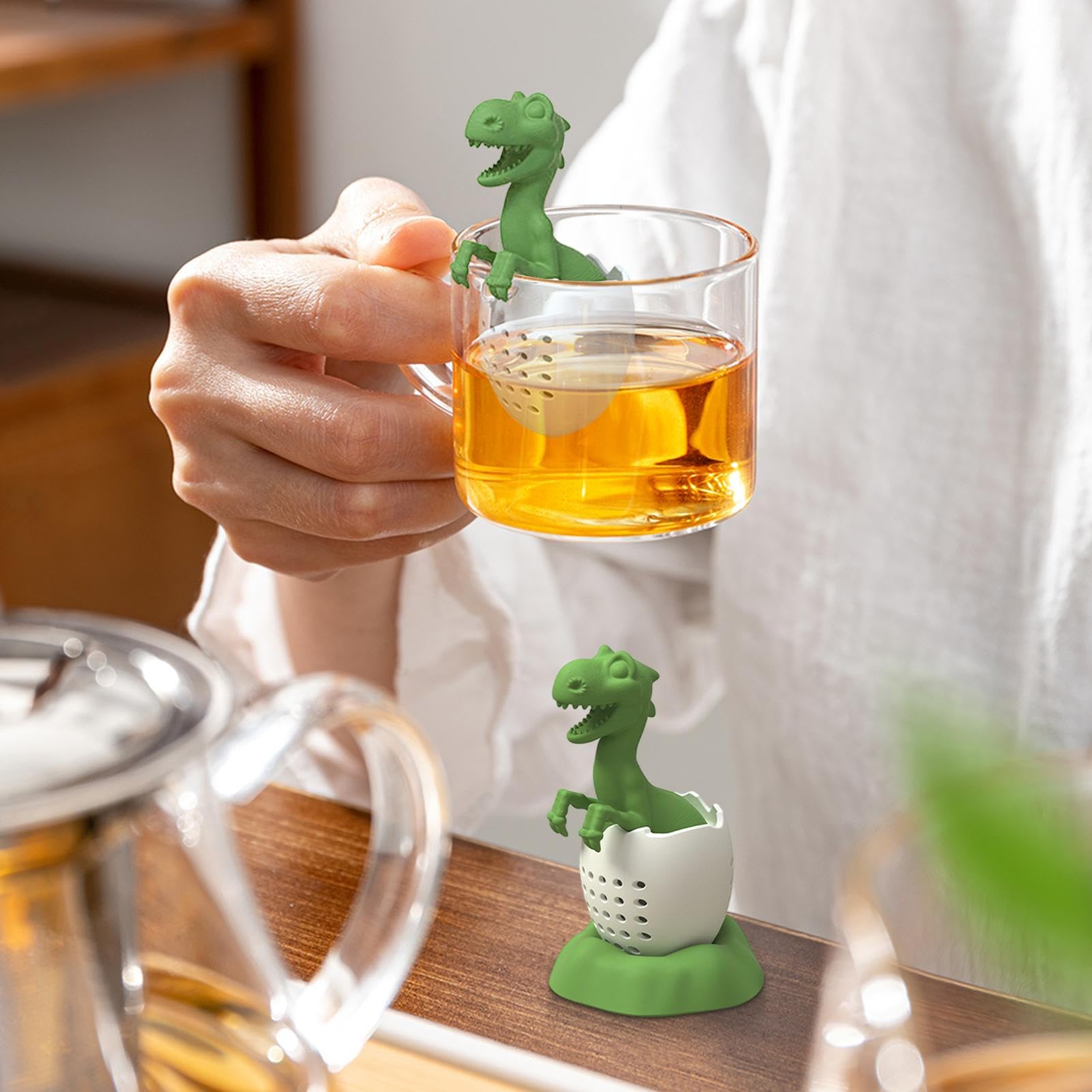 Tea Infuser Silicone Tea Strai - Loose Leaf Tea Infuser avaliação e preço