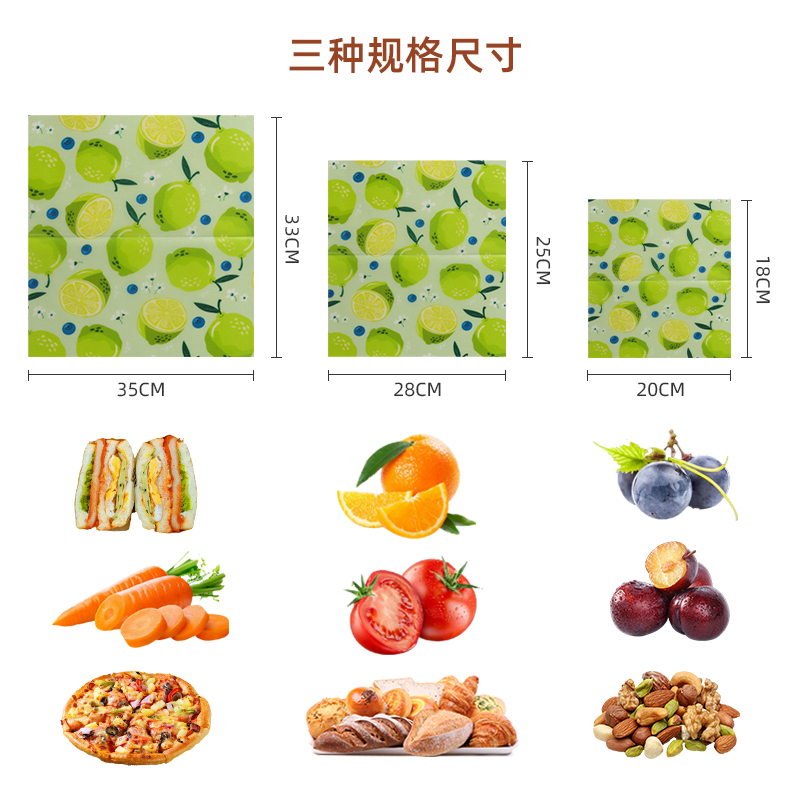 Beeswax Food Wrap Food Paper R - Beeswax Food Cover avaliação e preço