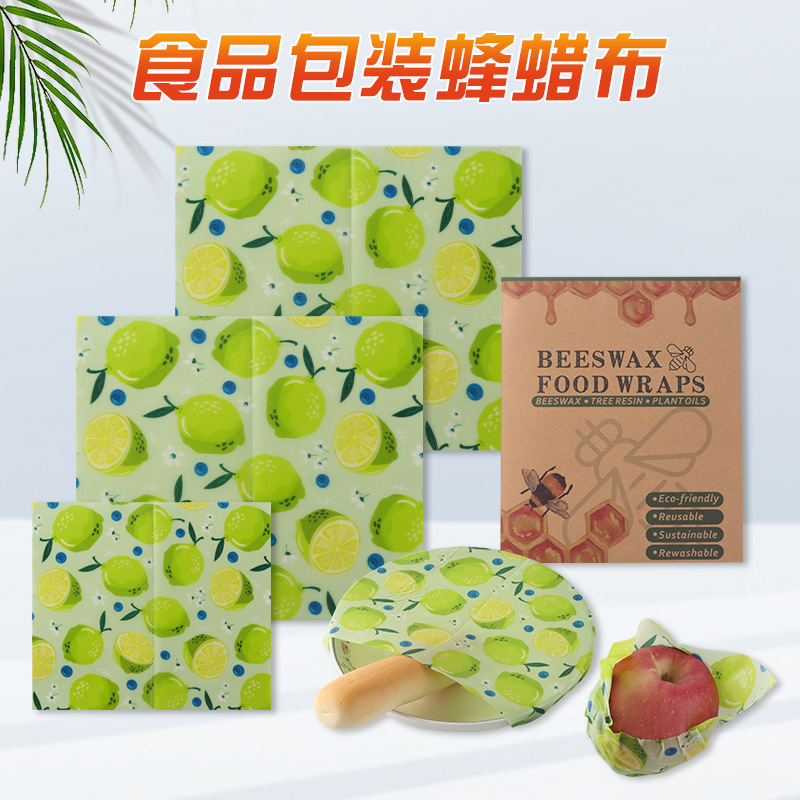 Beeswax Food Wrap Food Paper R - Beeswax Food Cover avaliação e preço