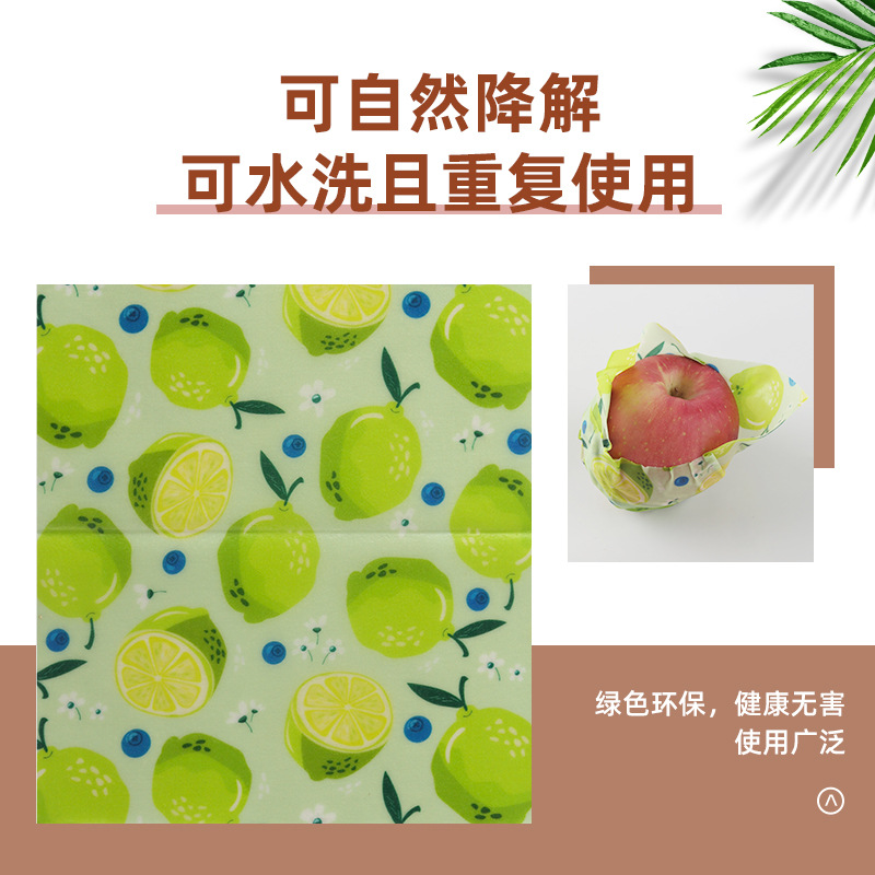 Beeswax Food Wrap Food Paper R - Beeswax Food Cover avaliação e preço