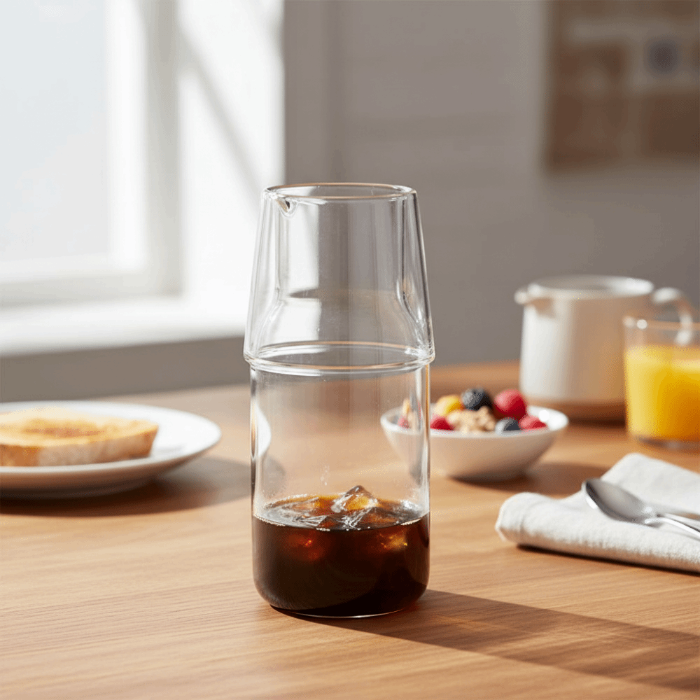 Transparent Bedside Glass Wate - Sustainable Living Guide avaliação e preço