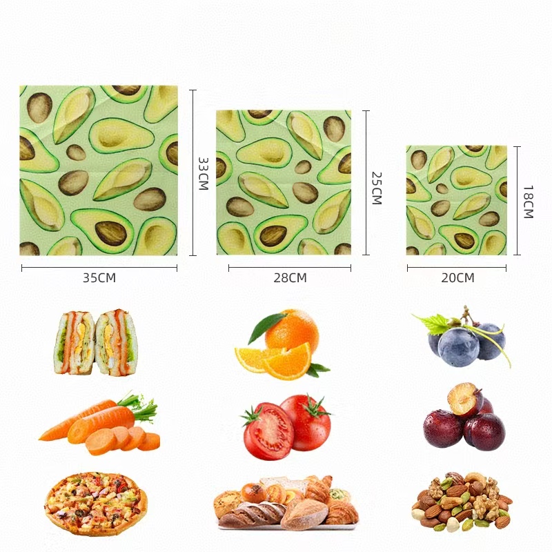 In Stock Organic Cotton Beeswa - Beeswax Food Cover avaliação e preço