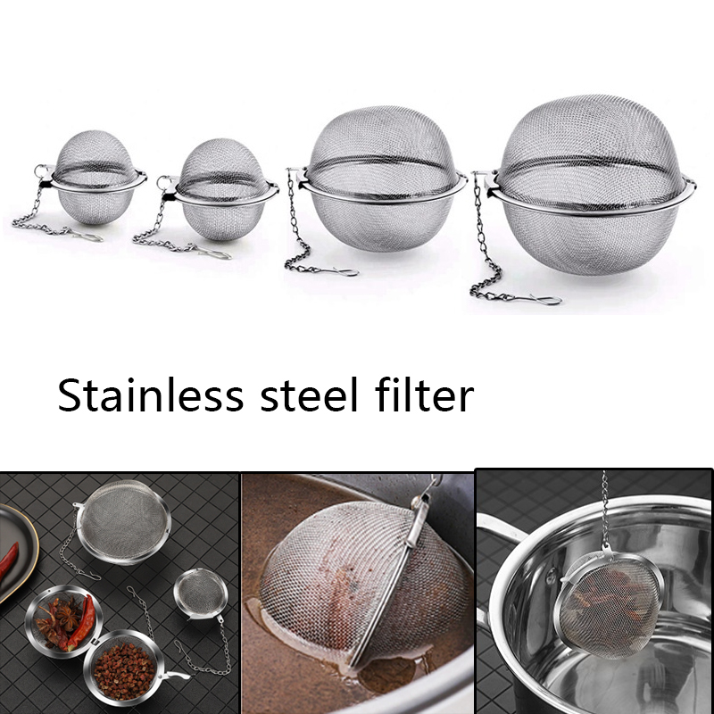 1-5pcs Tea Infuser Stainlesss  - Loose Leaf Tea Infuser avaliação e preço
