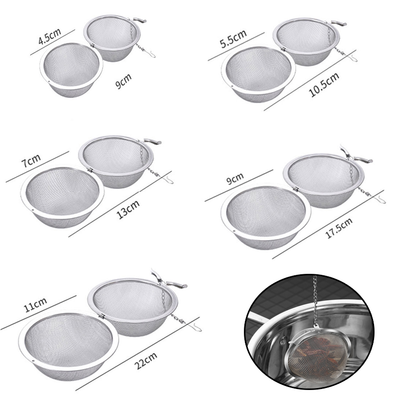 1-5pcs Tea Infuser Stainlesss  - Loose Leaf Tea Infuser avaliação e preço