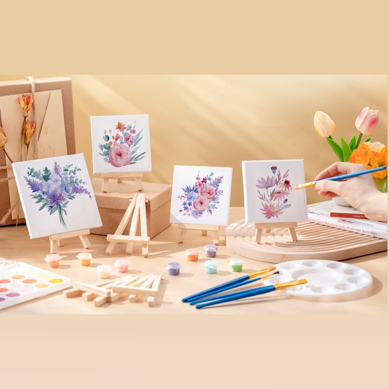 30Pcs Mini Wooden Easel Stands - Sustainable Living Eco Friendly avaliação e preço