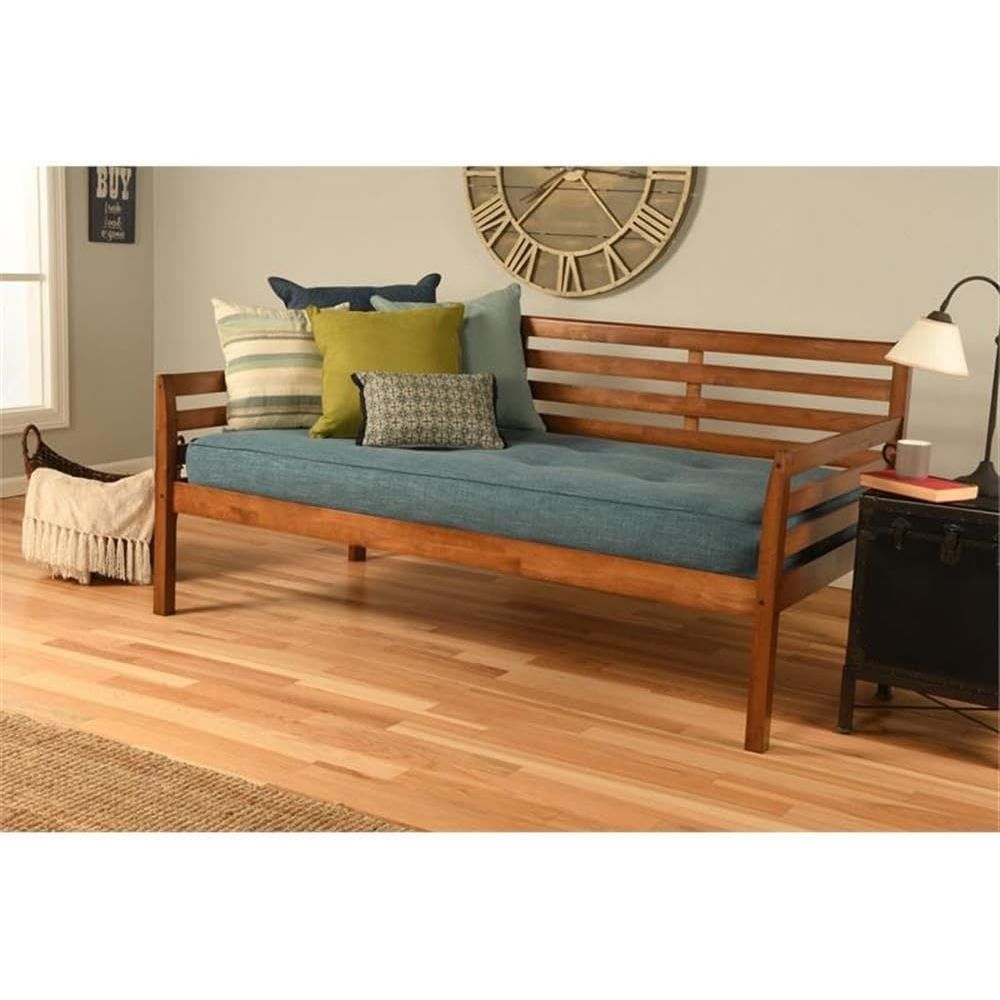 Twin Daybed in Medium Brown, S - Sustainable Living Home avaliação e preço
