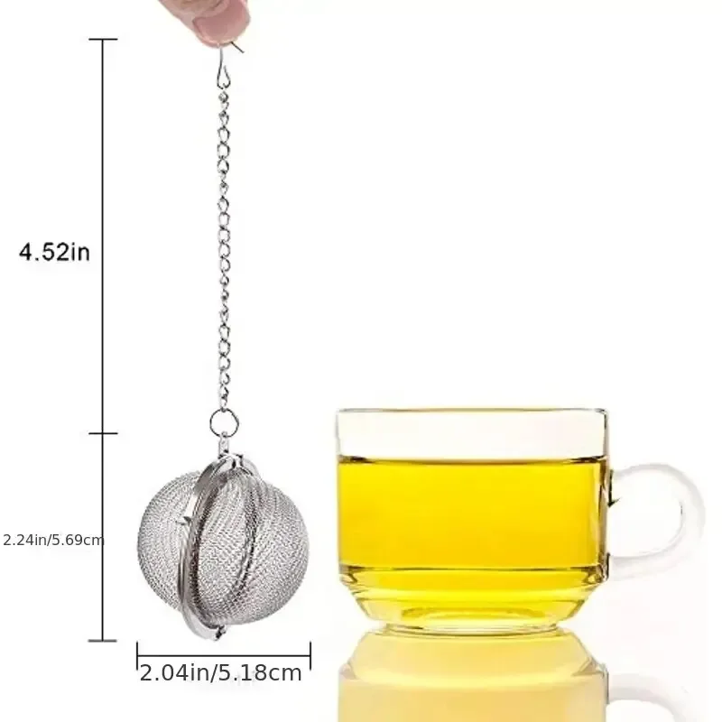 1 Pc Stainless Steel Tea Ball, - Loose Leaf Tea Infuser avaliação e preço