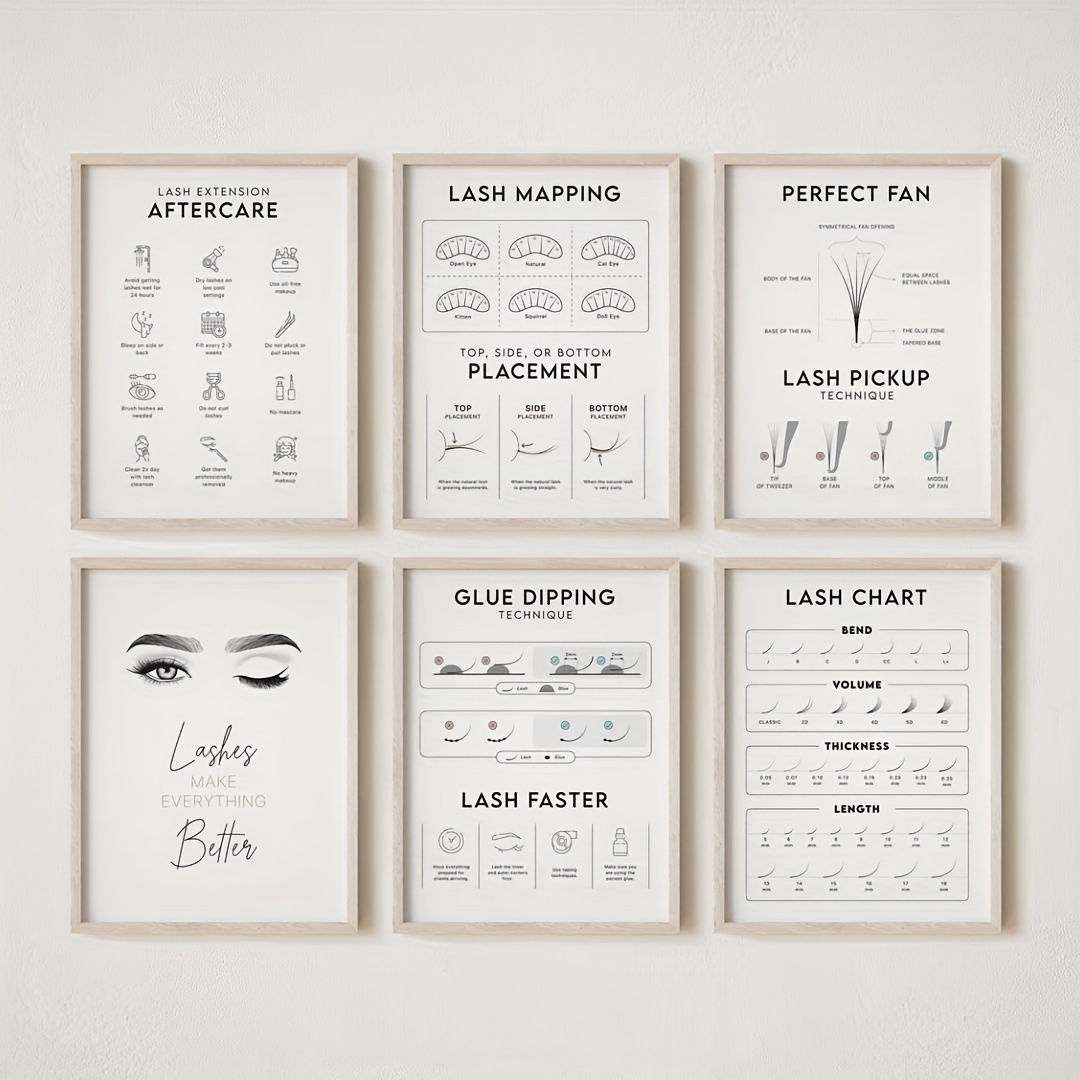 6pcs/set of Eyelash Extension  - Sustainable Living Guide avaliação e preço
