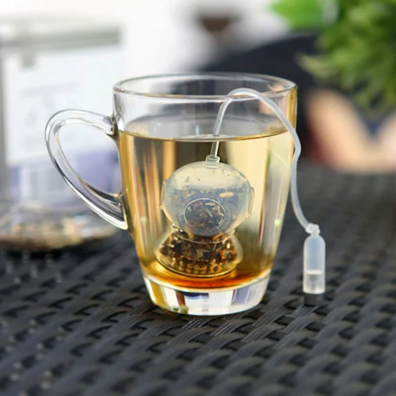 Tea Infuser Silicone Tea Strai - Loose Leaf Tea Infuser avaliação e preço