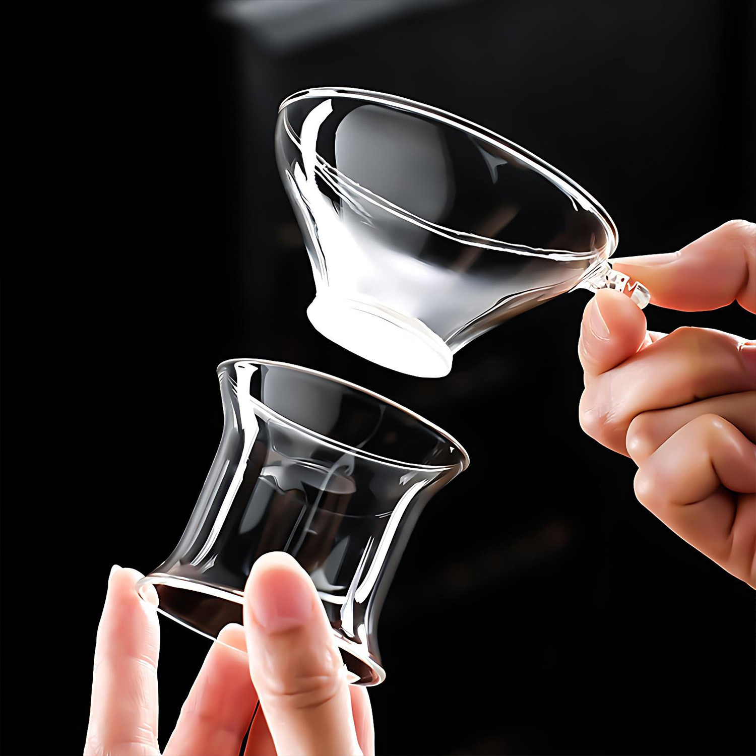 OANKR Glass Tea Strainer for L - Loose Leaf Tea Infuser avaliação e preço