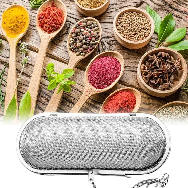 Stainless Steel Cooking Spices - Loose Leaf Tea Infuser avaliação e preço