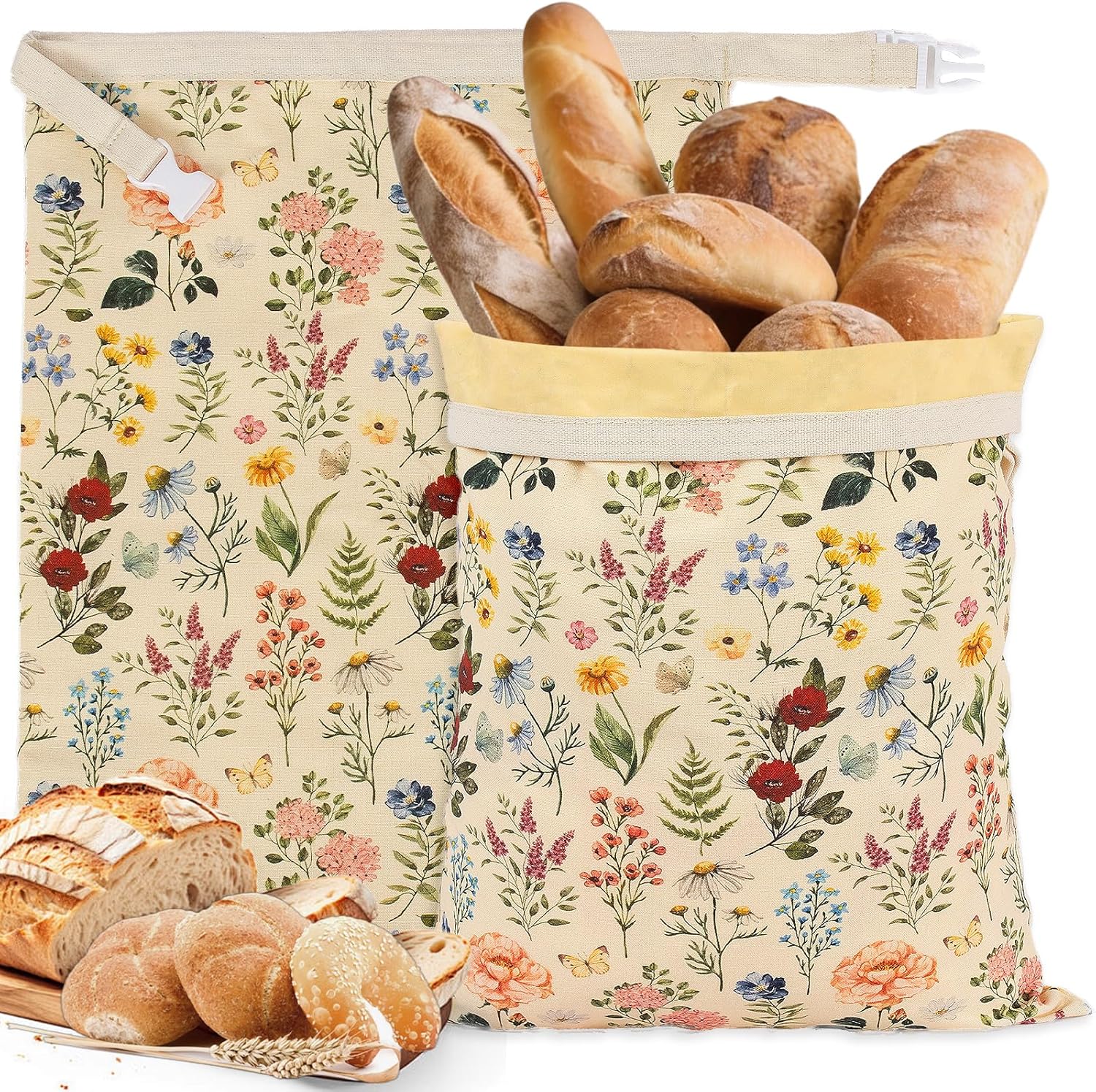 Reusable Beeswax Bread Bags fo - Beeswax Food Cover avaliação e preço