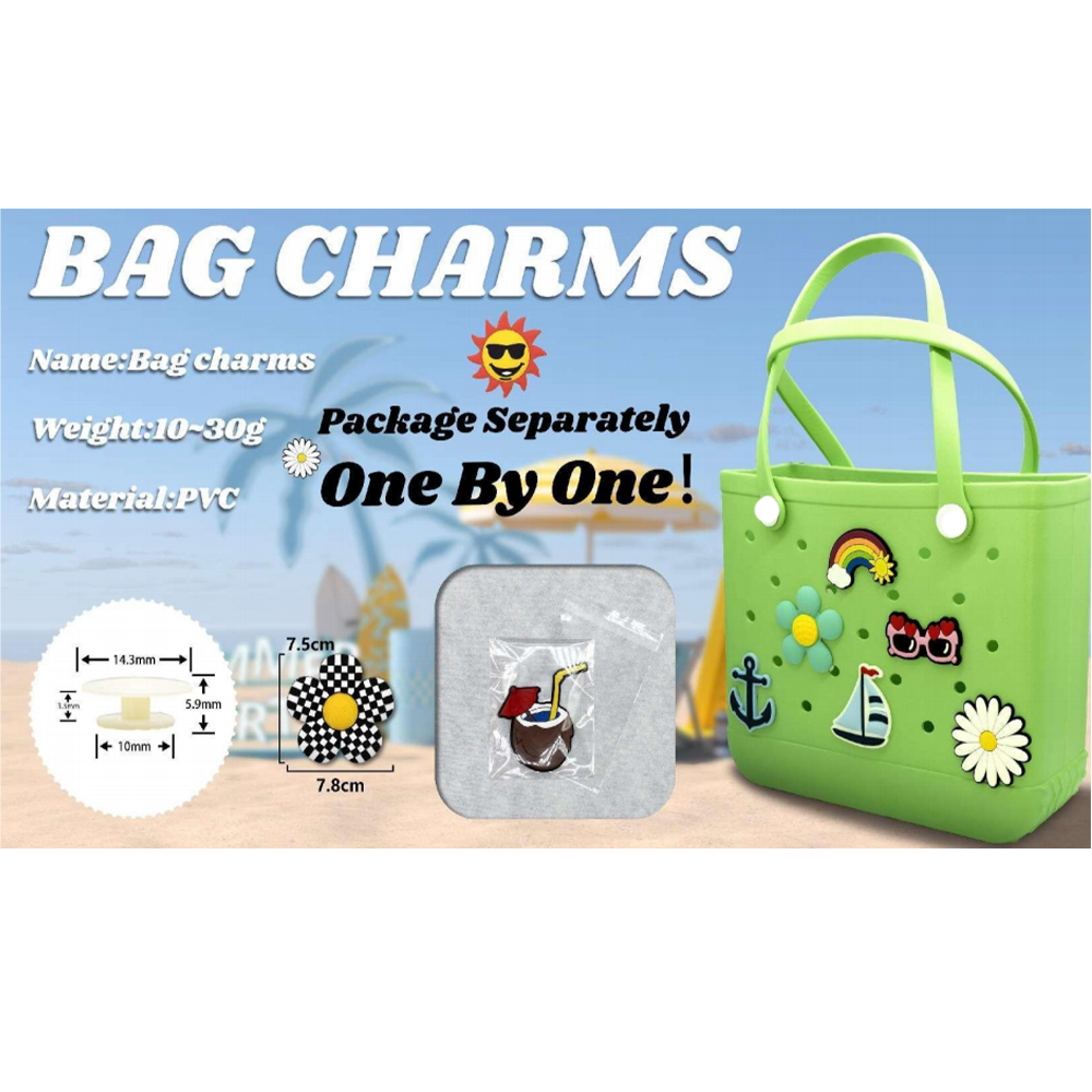 1PCS Pink Letter HandBag Charm - Sustainable Living Eco Friendly avaliação e preço