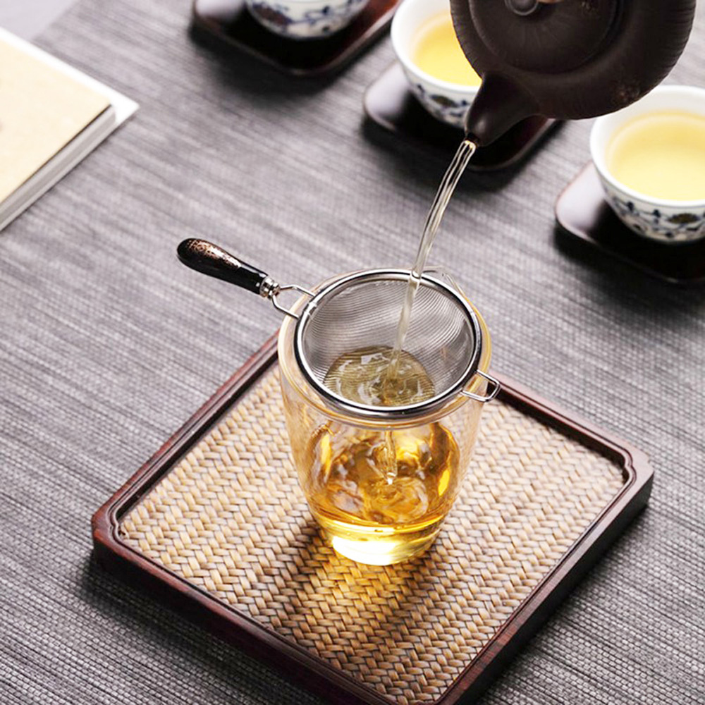 Stainless Steel Reusable Mesh  - Loose Leaf Tea Infuser avaliação e preço