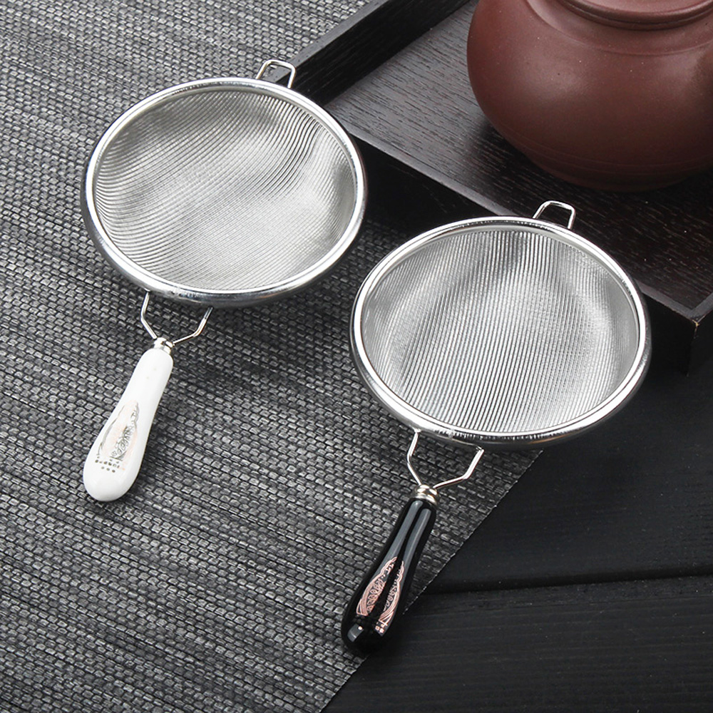 Stainless Steel Reusable Mesh  - Loose Leaf Tea Infuser avaliação e preço