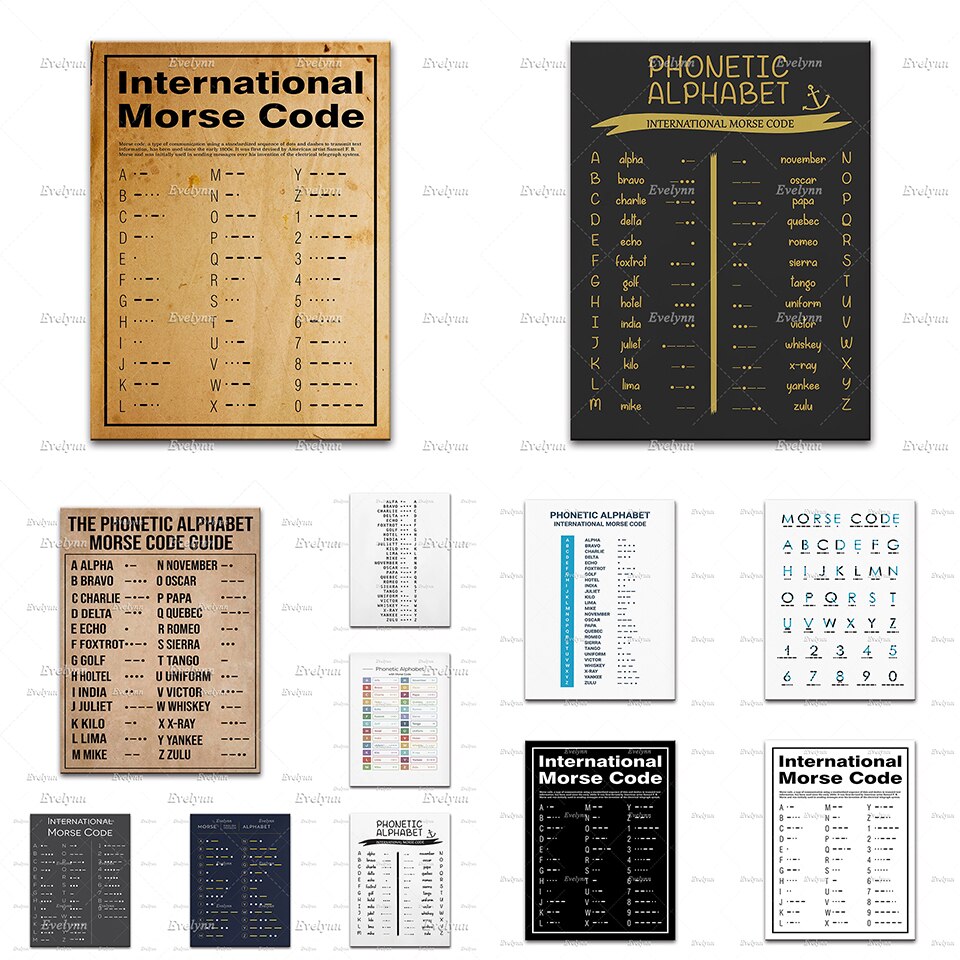 International Morse Code Guide - Sustainable Living Guide avaliação e preço