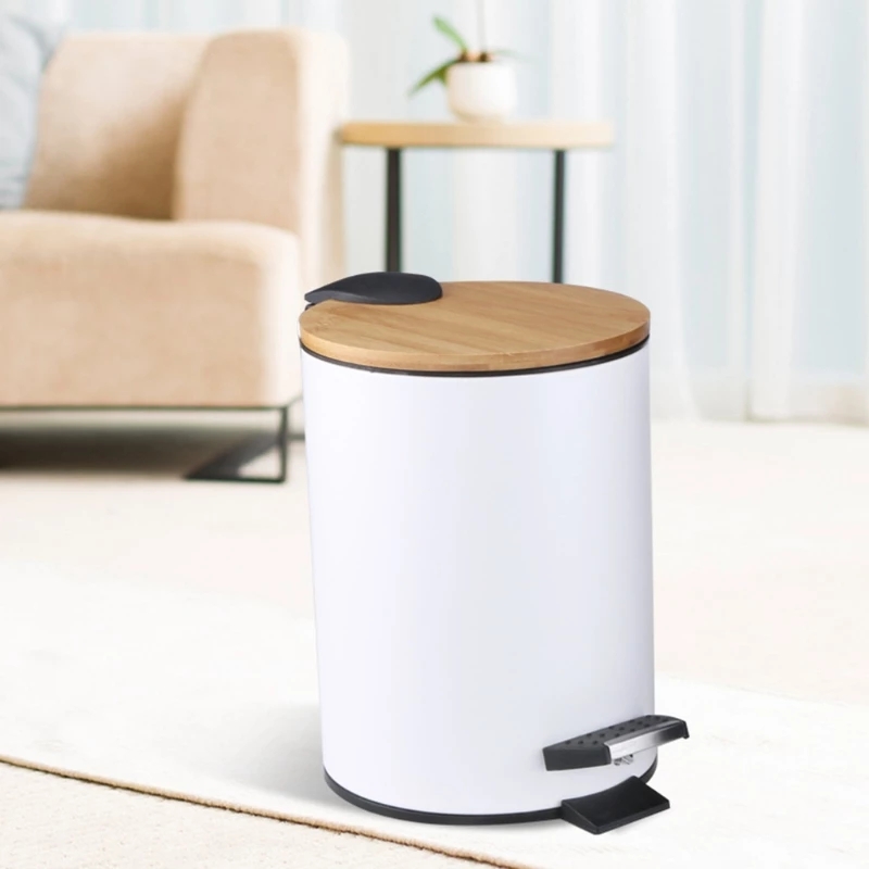 3/5L Wooden Flip Step Trash Ca - Sustainable Living Eco Friendly avaliação e preço