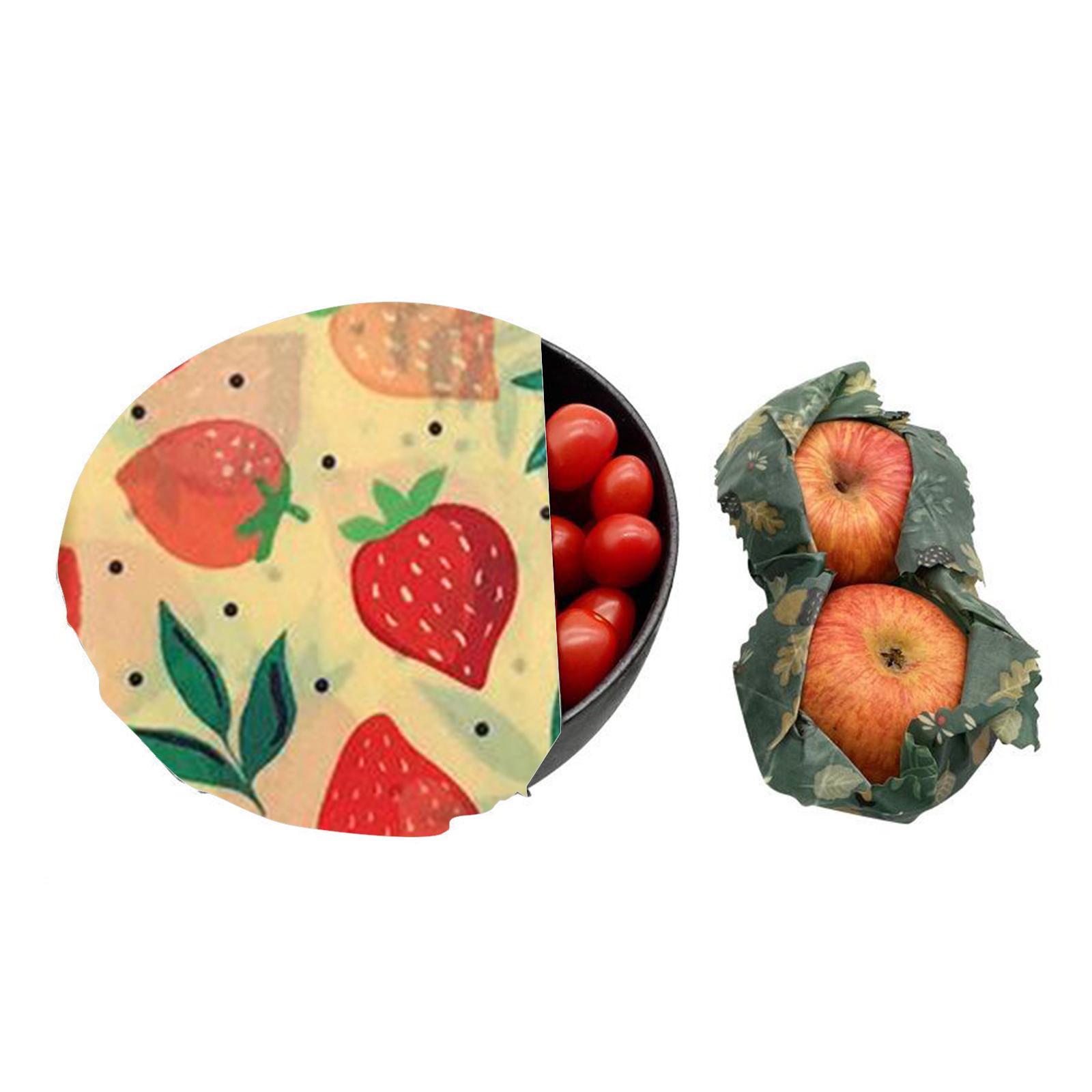 4x Beeswax Food Wraps for Wrap - Beeswax Food Cover avaliação e preço
