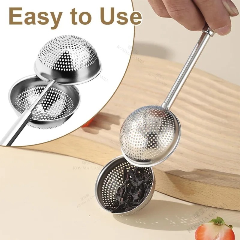Metal Tea Ball Strainer Reusab - Loose Leaf Tea Infuser avaliação e preço