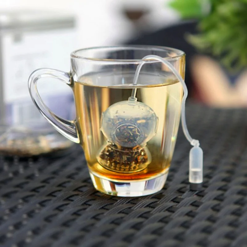 Food Grade Silicone Leak Subma - Loose Leaf Tea Infuser avaliação e preço