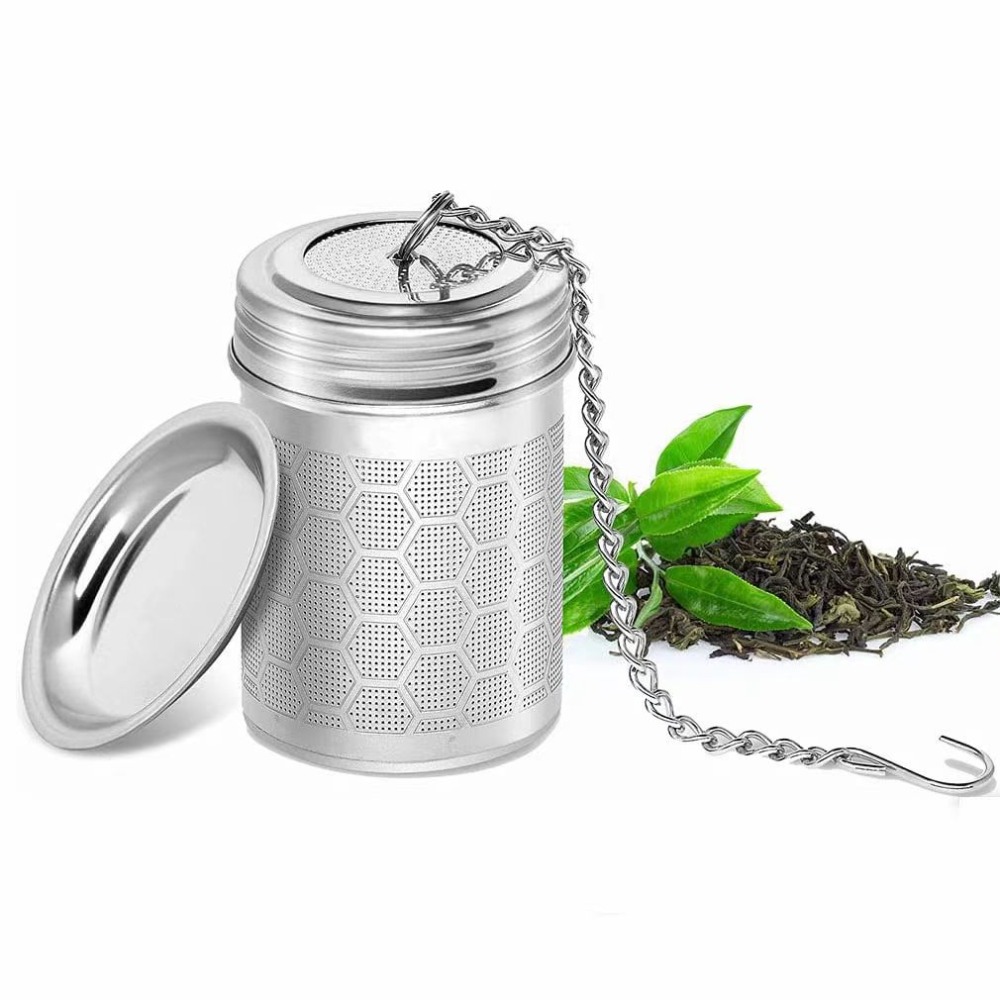 1PCS Stainless Steel Tea Infus - Loose Leaf Tea Infuser avaliação e preço