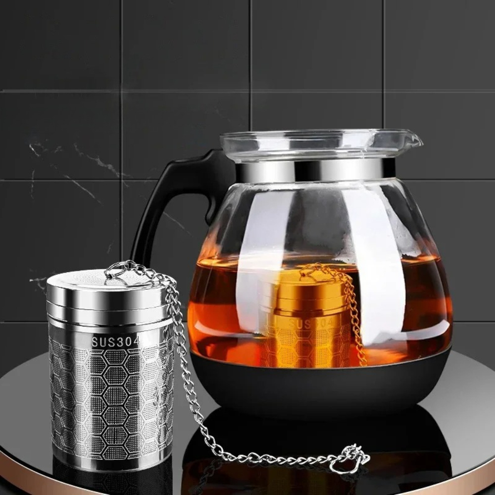 1PCS Stainless Steel Tea Infus - Loose Leaf Tea Infuser avaliação e preço