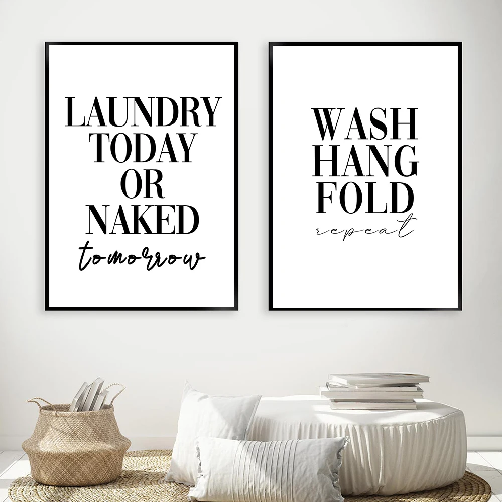 Scandinavian Poster Laundry Sy - Sustainable Living Guide avaliação e preço