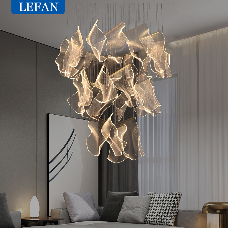 Light Guide LED Modern Chandel - Sustainable Living Guide avaliação e preço