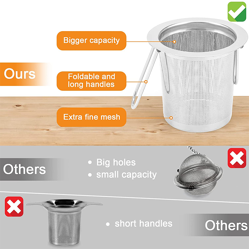 LMETJMA Tea Infuser Stainless  - Loose Leaf Tea Infuser avaliação e preço