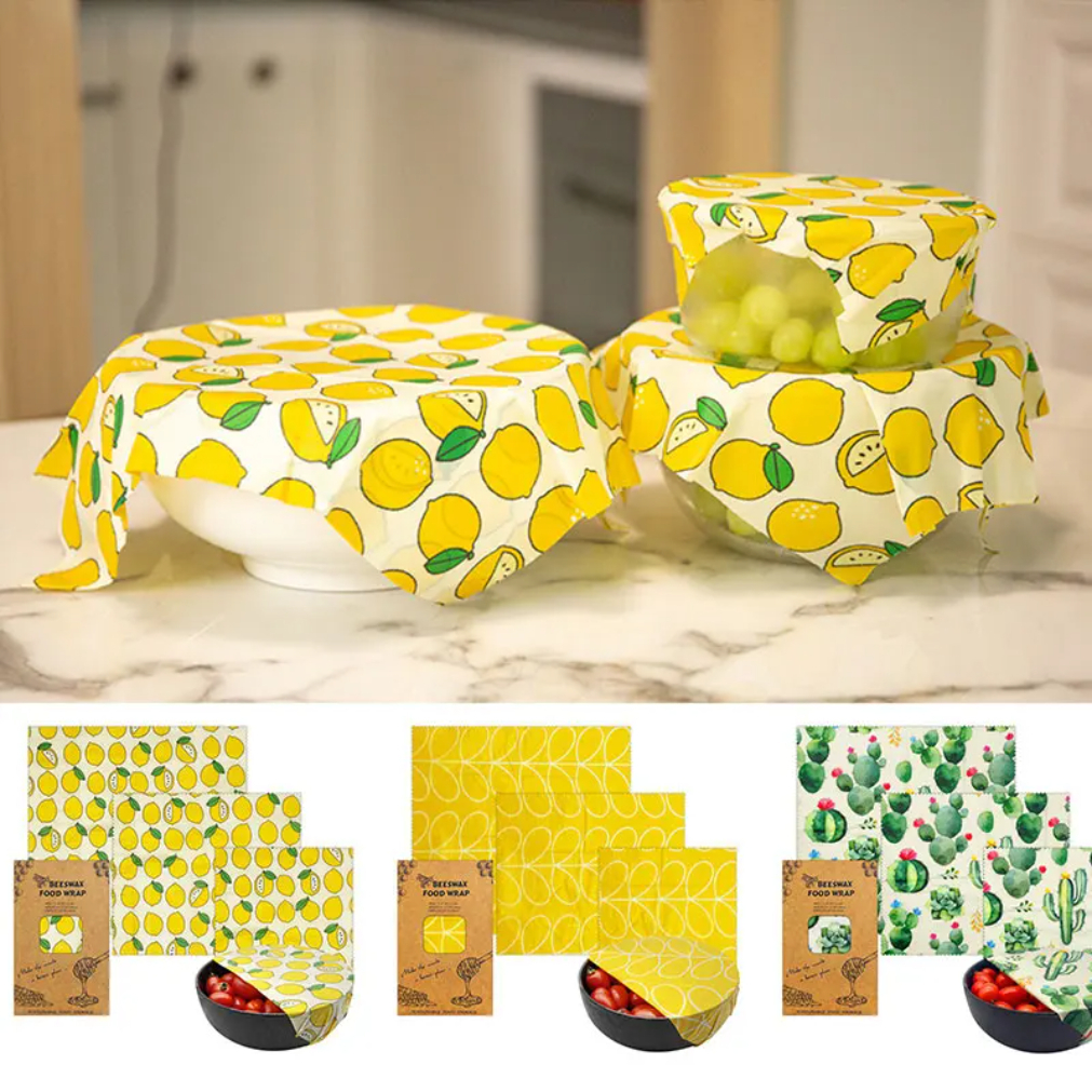 Reusable Food Fresh Keeping Cl - Beeswax Food Cover avaliação e preço