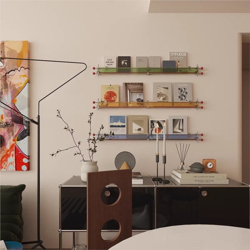 Wall Mounted Display Rack Book - Sustainable Living Eco Friendly avaliação e preço