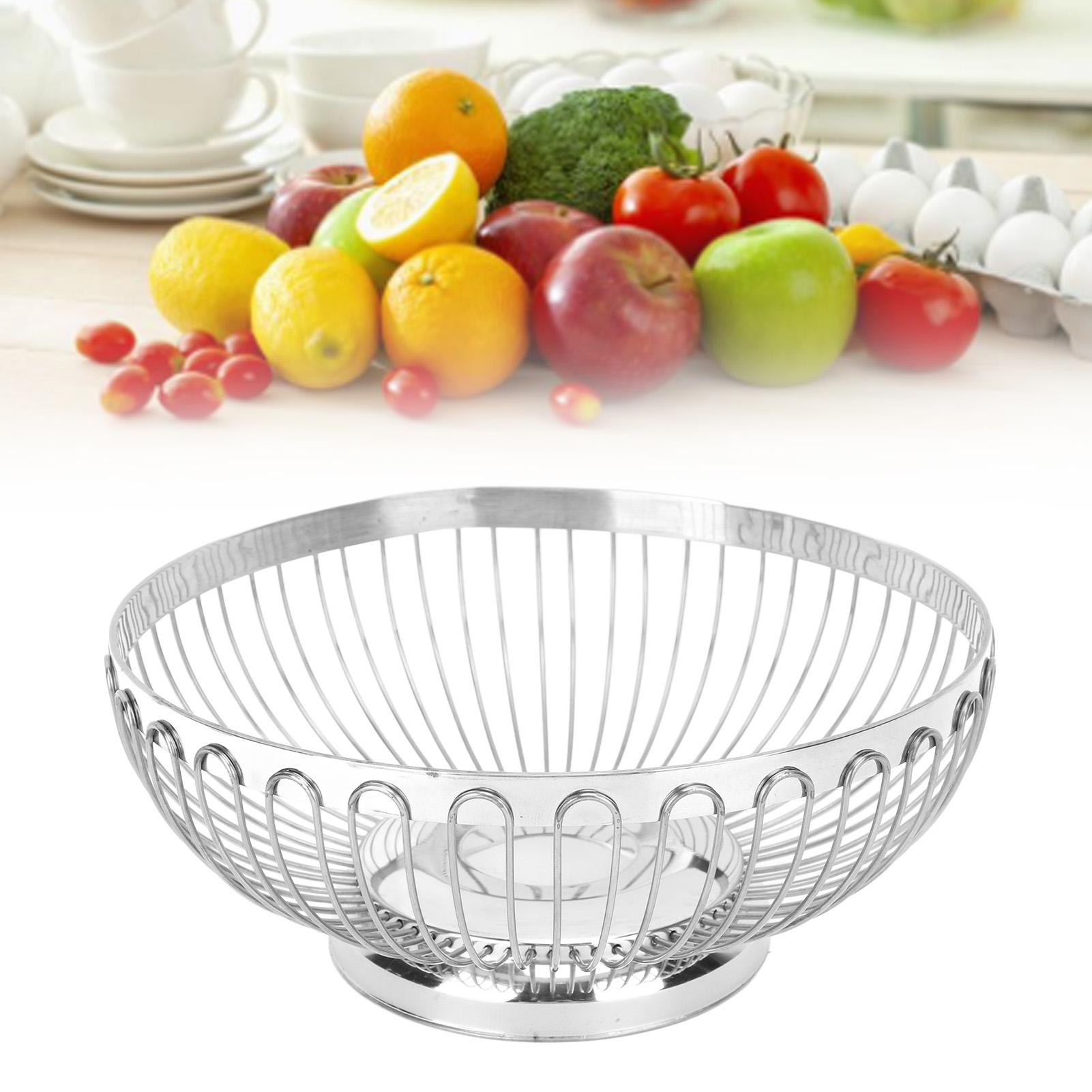 ZK20 Stainless Steel Fruit Bas - Sustainable Living Eco Friendly avaliação e preço